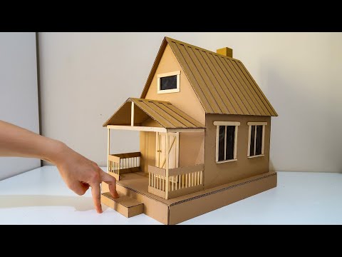 How to build a CARDBOARD HOUSE - Kartondan Harika Bir Ev Yapımı