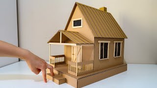 How to build a CARDBOARD HOUSE - Kartondan Harika Bir Ev Yapımı