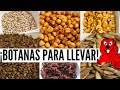 ¿¡COMO HACER RICAS BOTANAS PARA LLEVAR!? -Transición Vegana