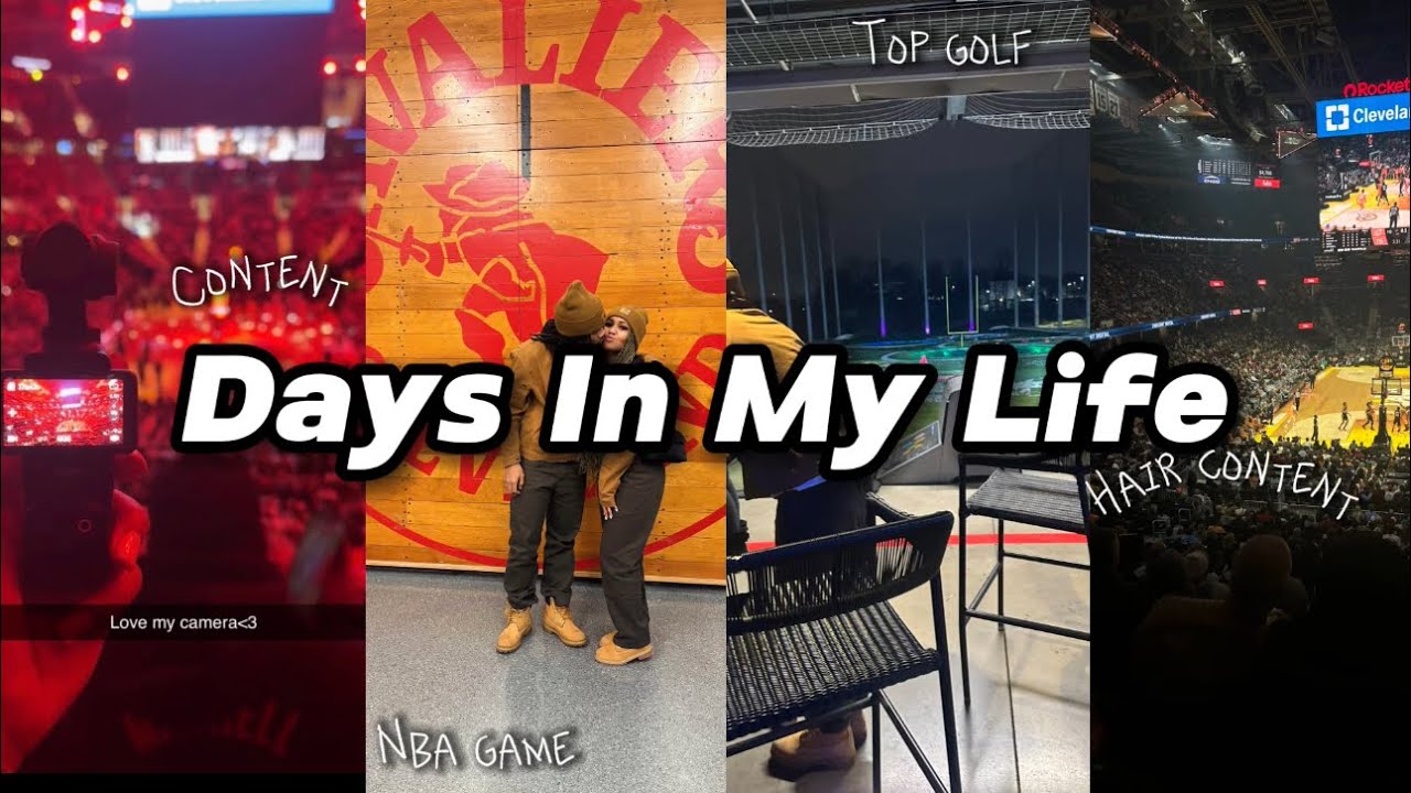 NBA GAME/ TOP GOLF/ WIG INSTALL MUST WATCH 