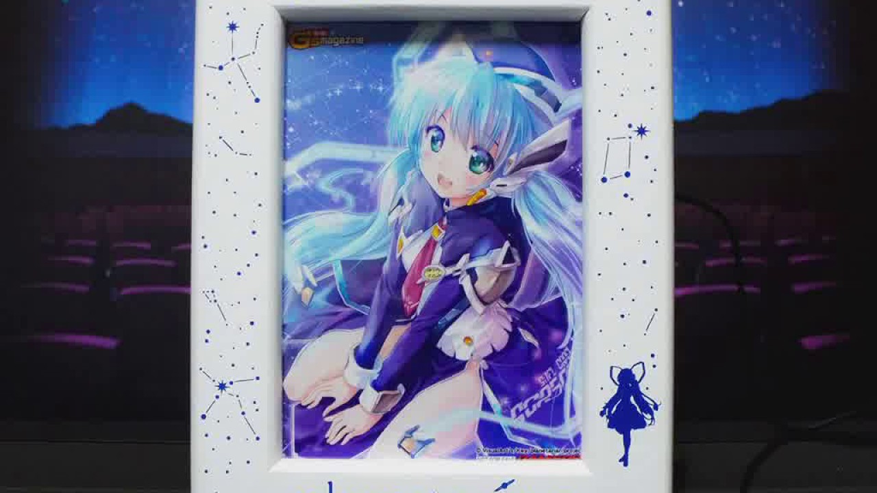 Gentle Jena (photo frame music box)