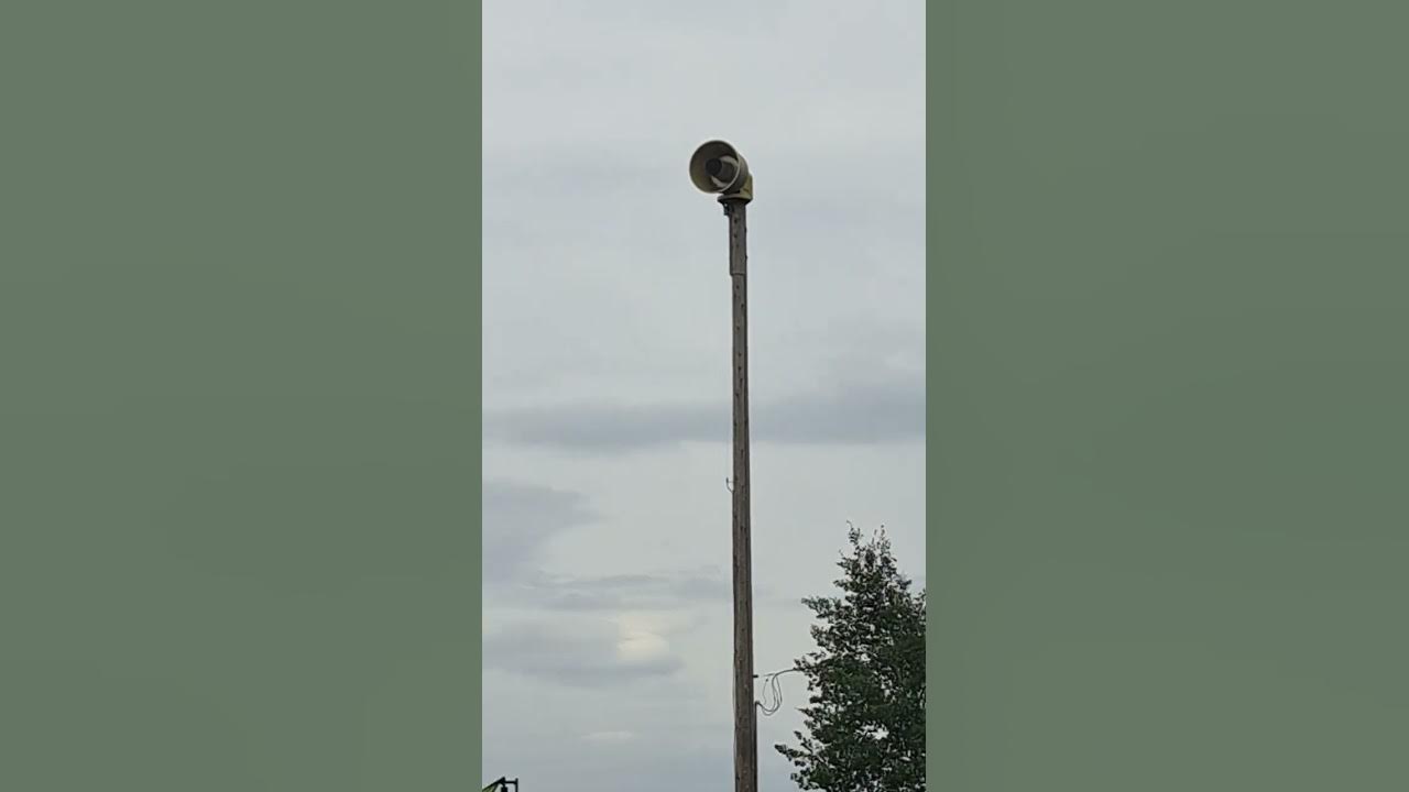 ACA P15 Siren Alert Wausau, WI YouTube
