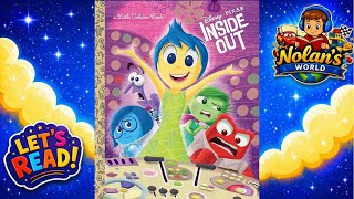 Inside Out, Meet Joy, Sadness and Anger, Little Golden Book Disney Pixar Storytime