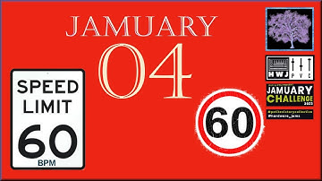 2023 Jamuary 04: Speed Limit 60 (Jam Under 60bpm.) Features 5 Moog