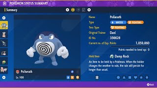 Poliwrath - Solo - 7 Star Infernape Raid - Pokemon Scarletviolet