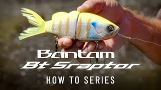 How To Fish The Bantam Sraptor Glidebait