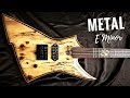 Wild Majestic Metal | Guitar Backing Track Jam in E Minor