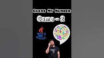 Guess ❌ the Number Game part - 2 #java #number guessing game in java#java tutorial for beginners