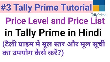 Multiple price level and price list in tally Prime || price level and price list in tally prime