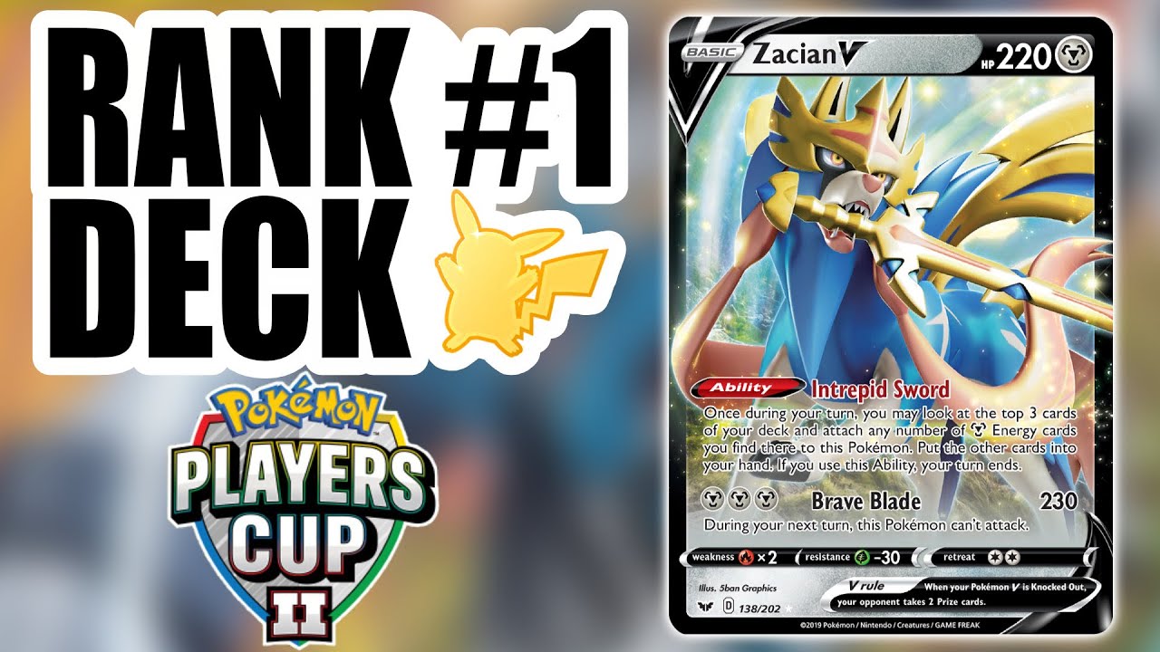 The Top Players Cup Deck Lucmetal Zacian Decklist Gameplay Pokemon Tcg Online Youtube