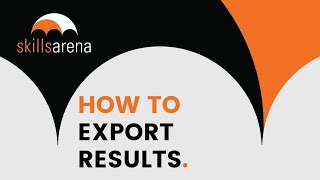 How To - Export Candidate Results