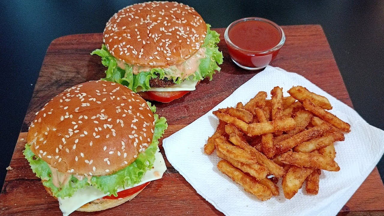 Crispy Veggie Burger 🍔 Recipe | बाज़ार जैसा वेज बर्गर बनाए घर पर | Veg Burger Patty Recipe 