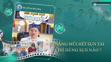 NÂNG MŨI hết sụn tại thì dùng được loại sụn nào