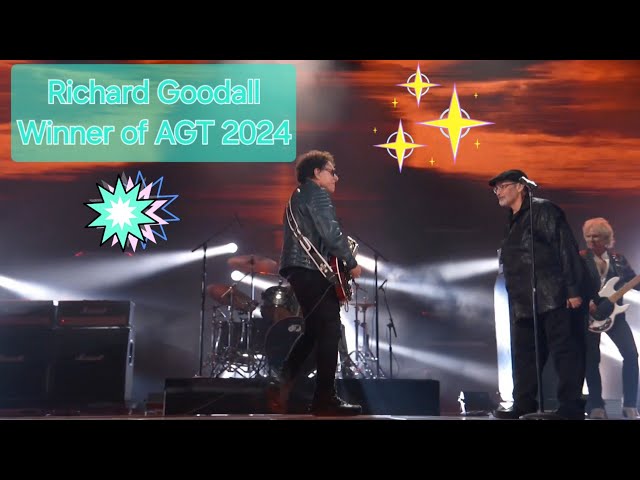 Richard Goodall Sings "Don't Stop Believin'" with Members of Journey | Finale | AGT 2024