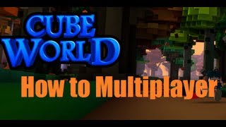 Cube World How to Play Multiplayer