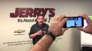 Filming a video testimonial