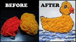 Diy Craft How To Make Duck Using Wool