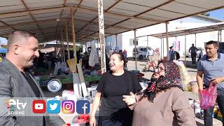 Başkan Geldi̇ Pazarci Esnafi Ve Vatandaşlarla Buluştu