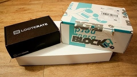 Unboxing April 2014: Loot Crate vs. Nerd Block
