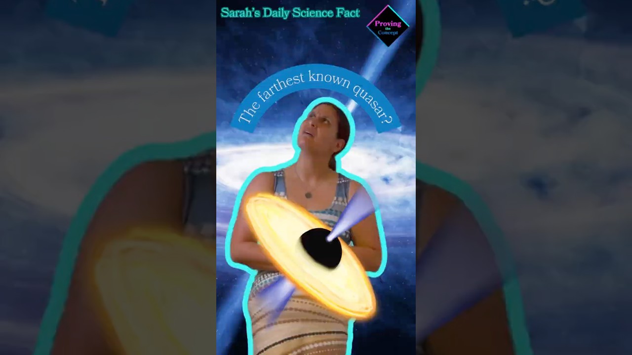 The most distant quasar ever recorded?