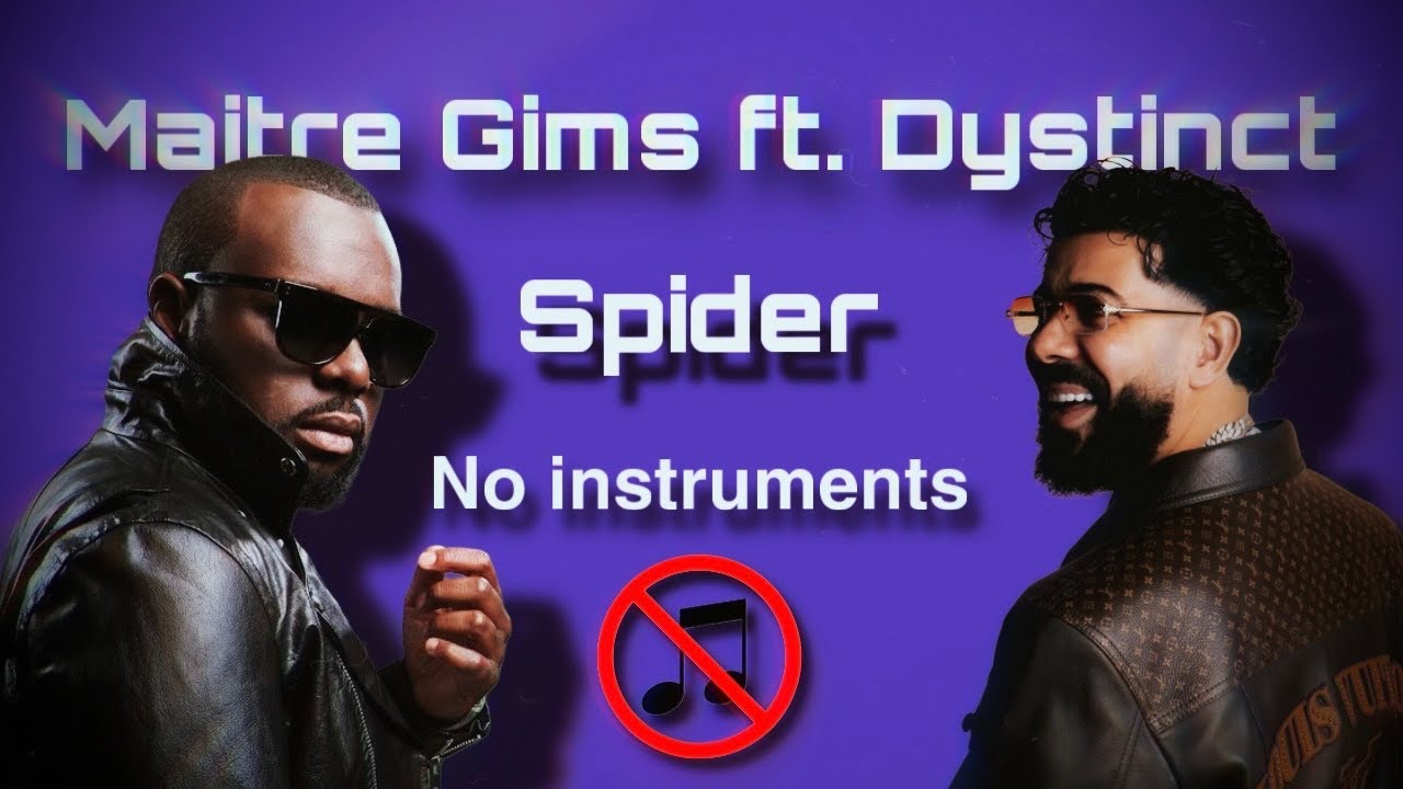 GIMS & DYSTINCT - SPIDER (Acapella, Lyrics)