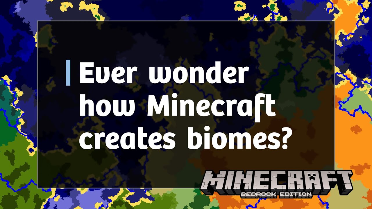 The Joy of Biome Creation: How Minecraft Creates Biomes in 1.17. - YouTube