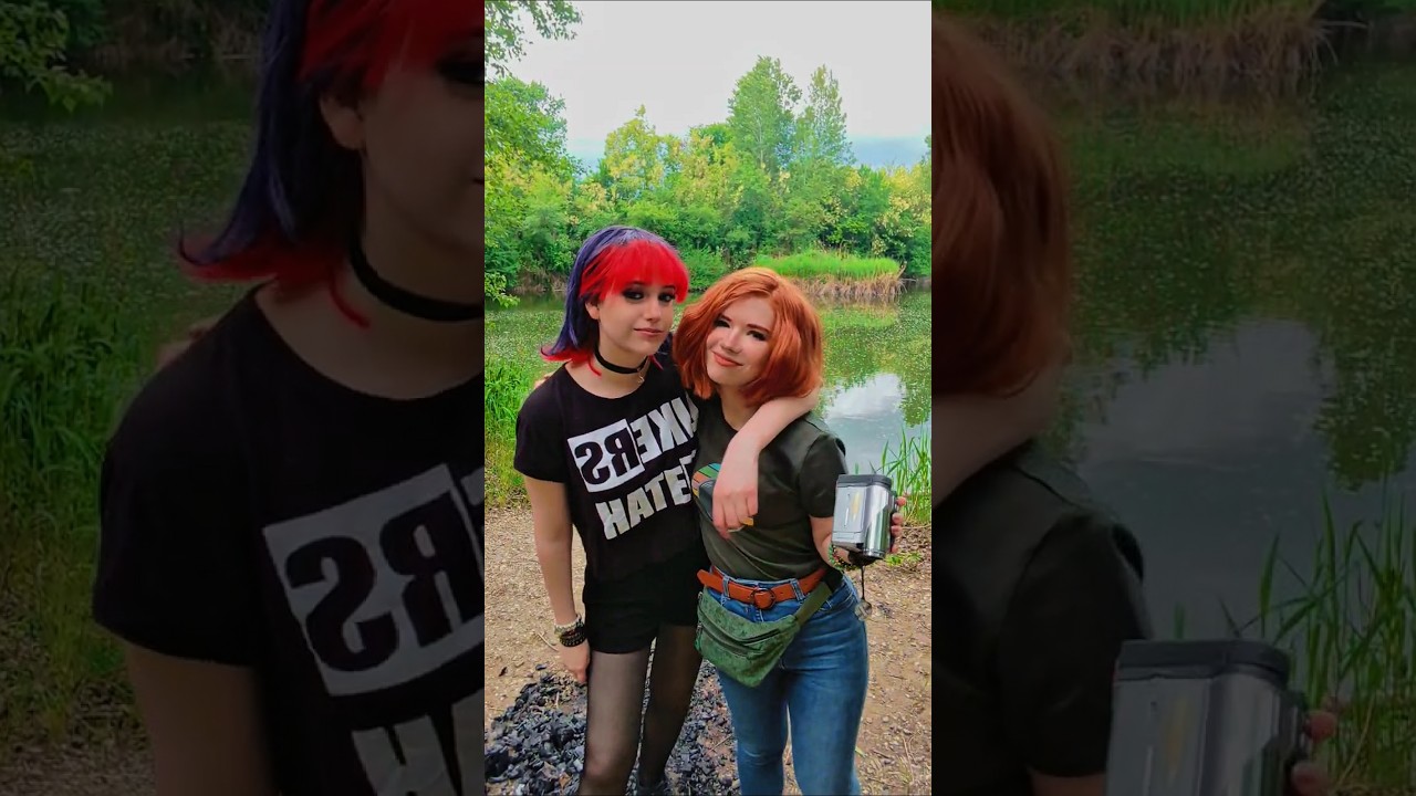 It glows at night, it's just the start | Nora & Swann @nikkihatsunecosplay Lost Records #shorts