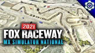 MX Simulator - 2021 RaceFactory Nationals Rd. 1 - Fox Raceway
