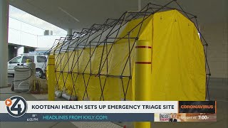 Kootenai Health sets up emergency triage site