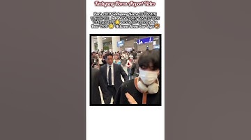 taehyung Korea airport video #taehyung #v #bts #shorts #foryou
