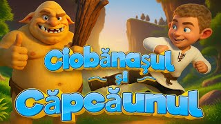 Ciobănașul curajos și căpcăunul din peșteră, animație 3D