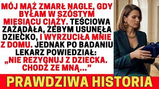 Zostałam wdową i w ciąży  Teściowa mnie wyrzuciła, kazała „pozbyć się dziecka” — aż lekarz… 2
