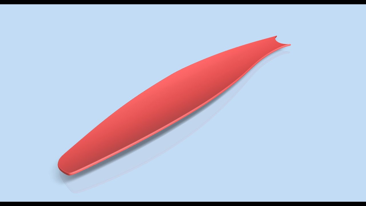 AUTODESK INVENTOR QUADCOPTER BLADE - YouTube