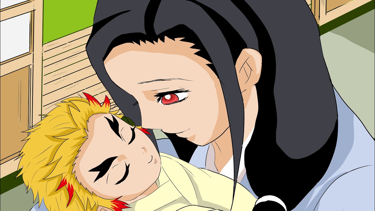 煉獄杏寿郎 煉獄さんイラスト 鬼滅の刃イラスト 鬼滅の刃の煉獄杏寿郎と母上との過ごした日々 Youtube