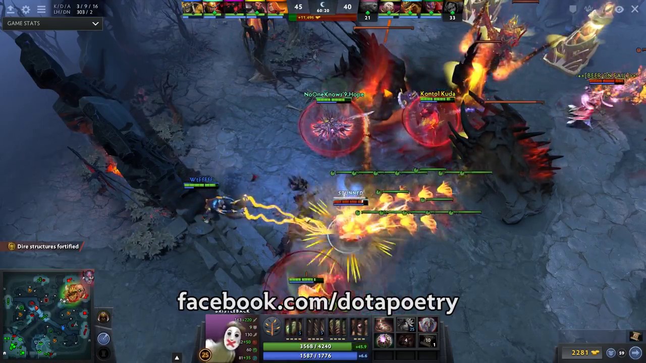 Greatest Epic Bristleback Rampage WHAT THE FAQ??