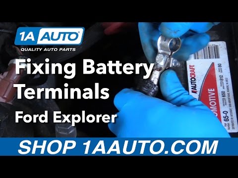 How to Replace Battery Terminal 06-10 Ford Explorer