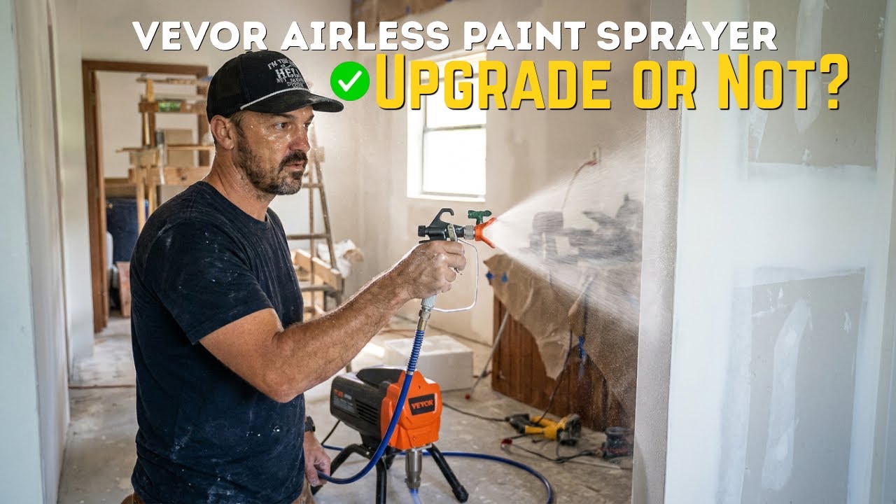 ⁣VEVOR Stand Airless Paint Sprayer: Upgrade or Not?