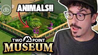 Onto a NEW MUSEUM! (with ANIMALS!!) 🦁🦓 | Two Point Museum | #3