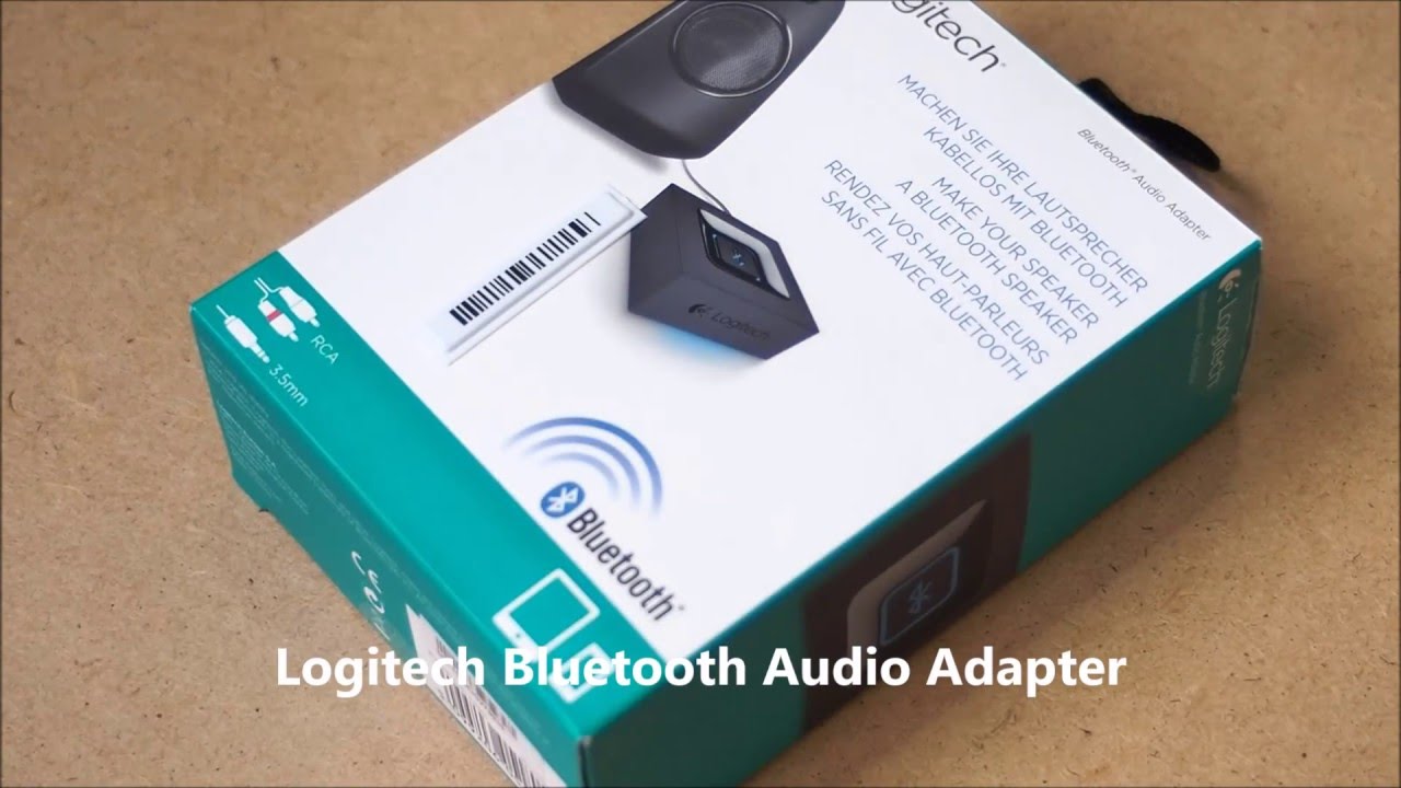 Logitech Bluetooth Audio Adapter Unboxing Make Your Speaker A Bluetooth Speaker Youtube