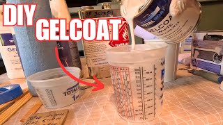 HOW-TO GELCOAT FIBERGLASSED PLYWOOD LIKE A PRO!