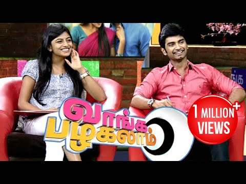 Actors Atharvaa & Anandhi In Vaanga Pazhagalam | 16/08/2015 | Puthuyugam TV