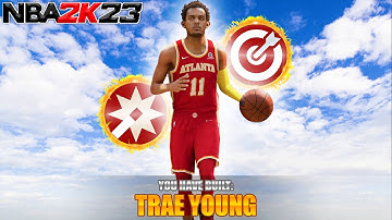 THIS TRAE YOUNG "BALDING SHOT CREATOR" BUILD WILL DESTROY NBA 2K23...