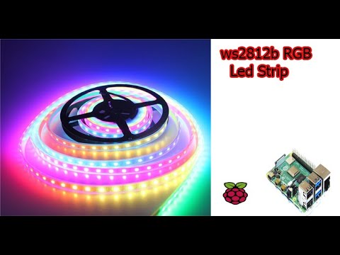 How to use WS2812B RGB LEDs with Raspberry Pi | rgb led strip ...