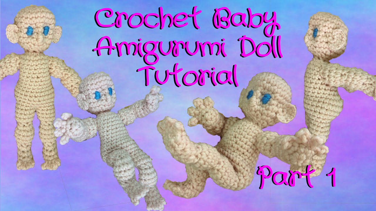 Amigurumi Lessons – creating simple doll – AmigurumiBB