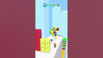 Balloon Boy 3D All Levels 18-19 Walkthrough Android, iOS Game Mobile New Level Update #Shorts