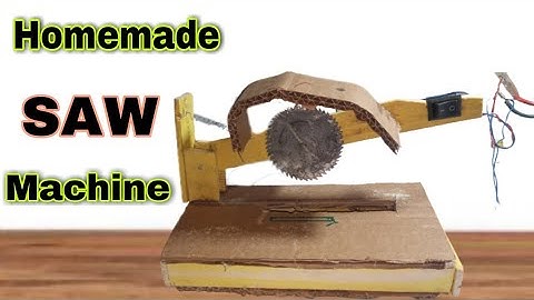 How to make table saw and sander machine 2 in 1 DIY