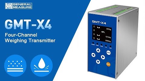 Brief Intro for Rail-mount Four-channel Weighing Transmitter GMT-X4
