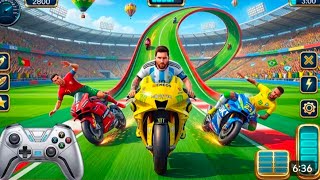 🏍️IMPOSSIBLE GT MOTO BIKE RACING 2026-HARD BIKE RACING STUNTS 3D - ANDROID GAMEPLAY🎮 screenshot 2