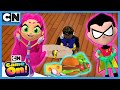 Teen Titans Go! Titan Chef gameplay in ROBLOX | Cartoon Network Game On! | Cartoon Network UK