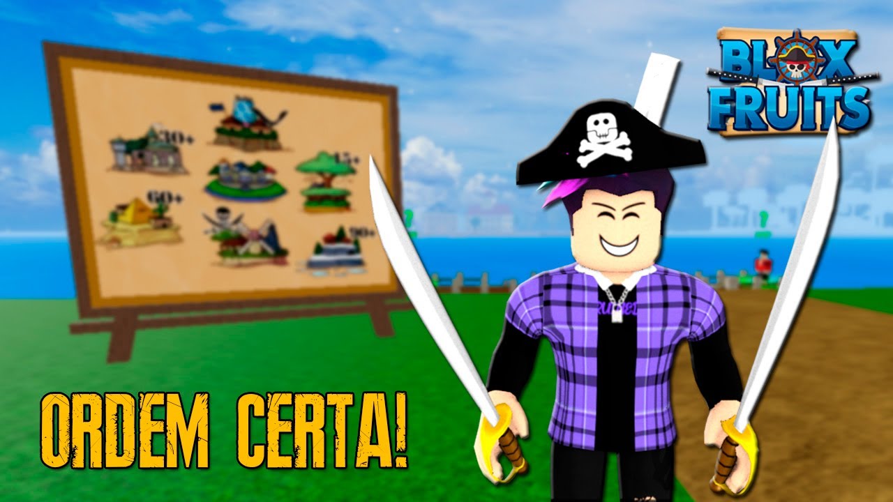 GUIA DE ISLAS DE BLOX FRUIST LEVEL 1-700!!ROBLOX: BLOX FRUIST GUIA